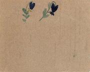 Paul Klee Two Blue Flowers oil painting reproduction